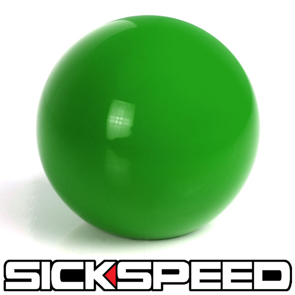 GREEN GUMBALL SHIFT KNOB FOR AUTO/AUTOMATIC THROW GEAR SELECTOR
